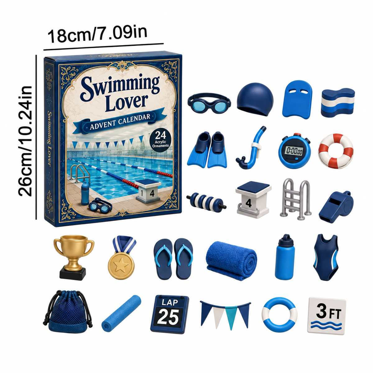Swimming Lover Advent Calendar